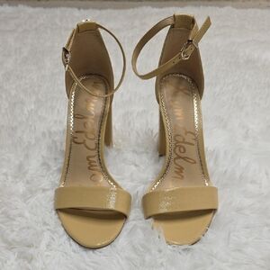 Sam Edelman Yaro Open Toe Block Heel. Size 7.5